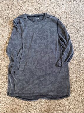 Under Armour Gray Long Sleeve Mens Shirt